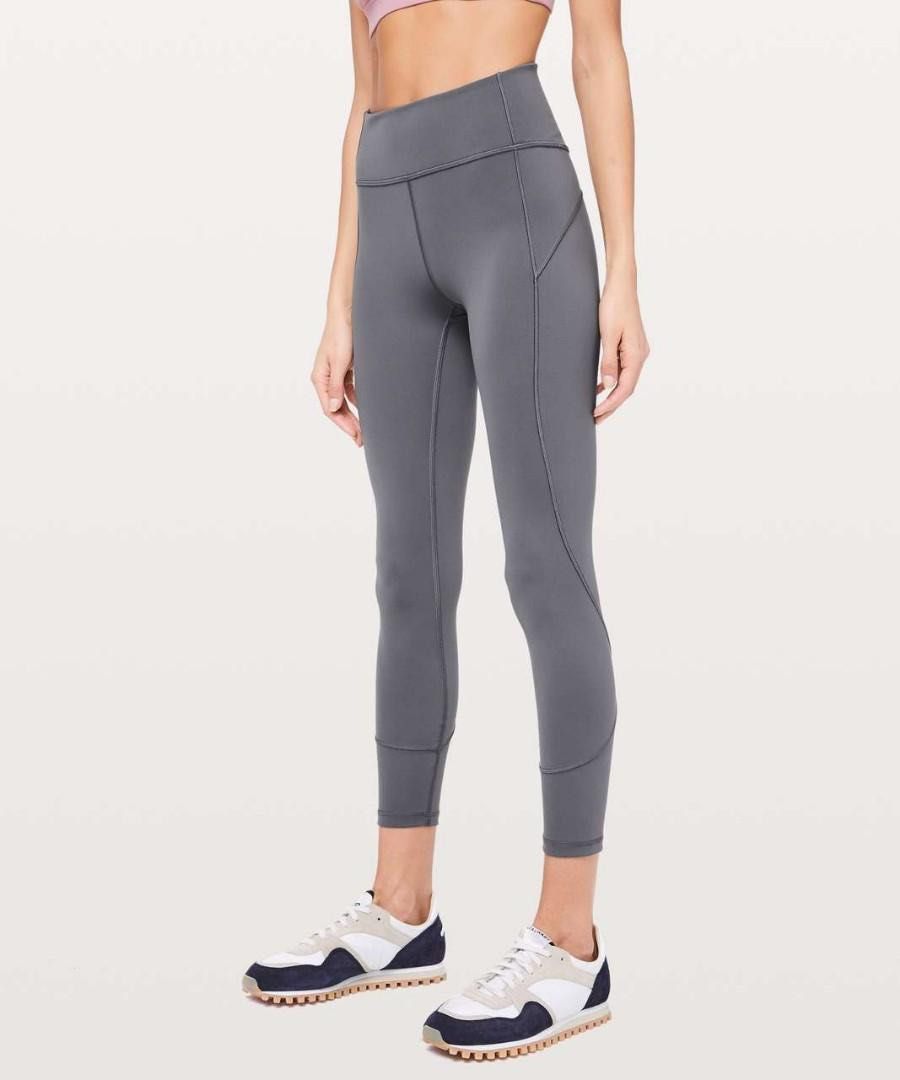 Lululemon In Movement 25 Tight Titanium Women s Fashion Activewear on Carousell