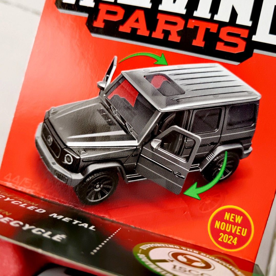Matchbox Debuts Mercedes-Benz G 580 With EQ Technology Die-Cast Car - The Toy Book - View #6