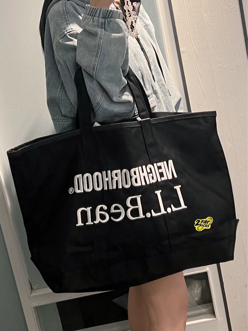 NEIGHBORHOOD L.L.BEAN GROCERY TOTE GRAY