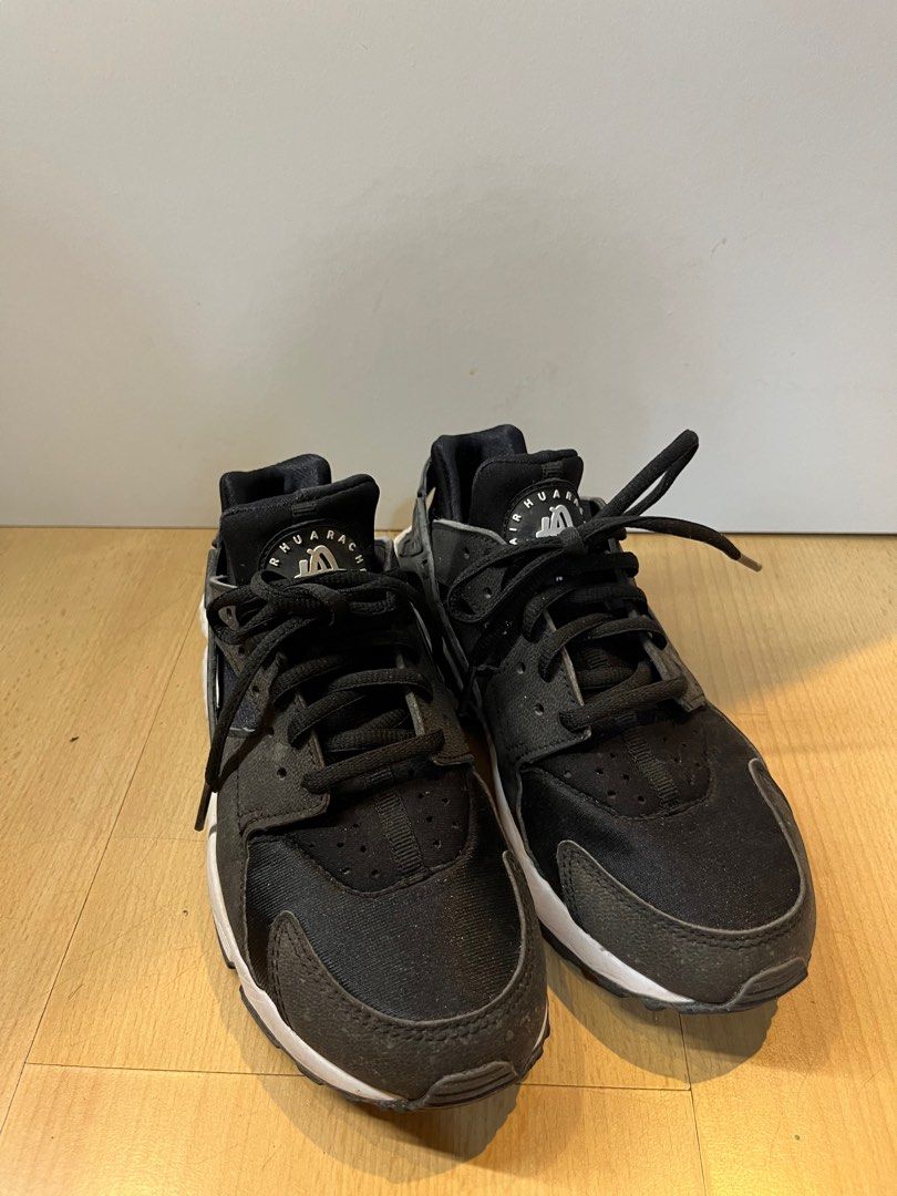 Nike Air Huarache Run Black White Womens Sneakers Shoes EU size 37