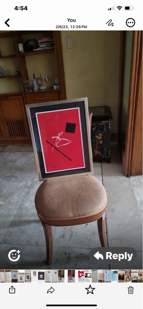 “Tang” (Category: Art & Prints) located in Makati City. Submitted by marips (Listing ID 1328683201, Image 3). Description: Arturo Luz “Tang” Limited Edition photo prints from an original art collage collaboration with the Catholic Women’s Club in 2011 for their 90th CWC Anniversary. Signature on the lower left hand side of image. Set of 2 . Size Inner frame 16”LX11”W. Outer frame 20.5”LX15”W.