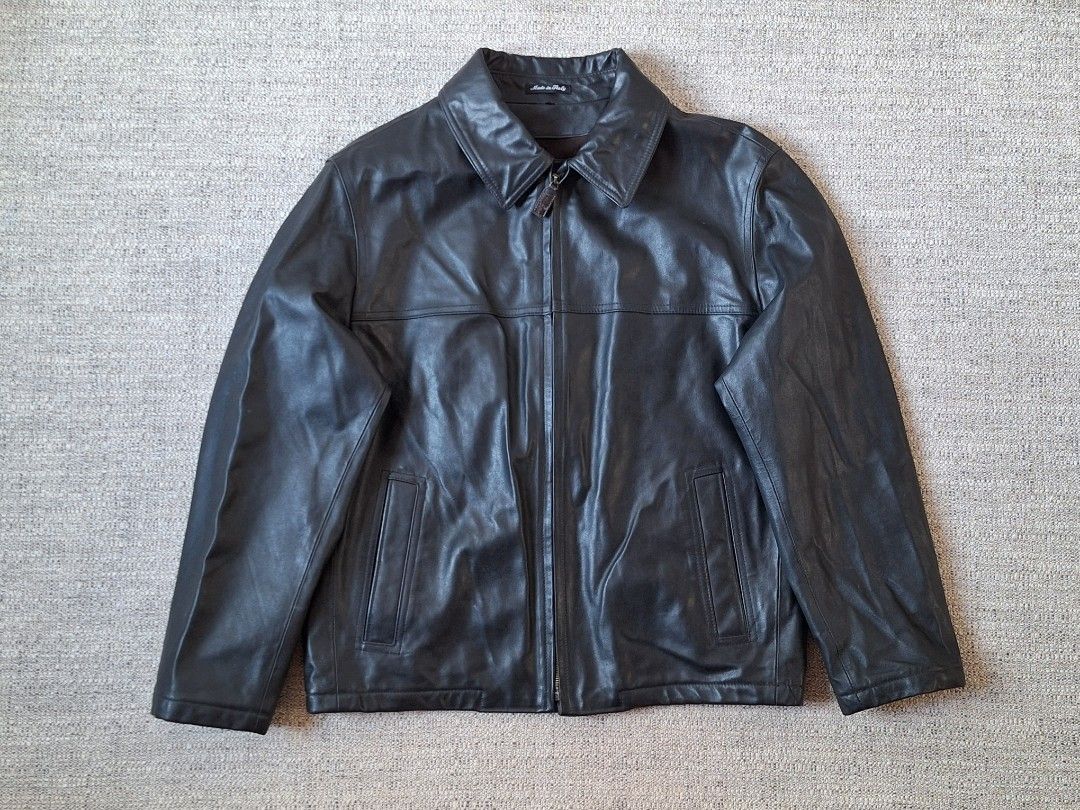 PAL ZILERI Crack Leather Jacket PAL ZILERI SPORT / Leather Jacket