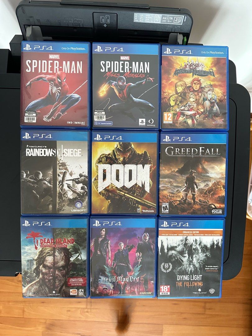 PS4 game Spider-man / Spider-man miles morales / Grand kingdom / Tom ...