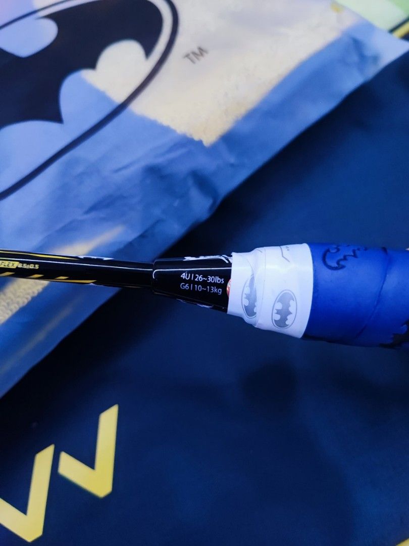 Batman Sport Racket Racket Maxx batman series, Sports Equipment, Sports & Games, Racket ...