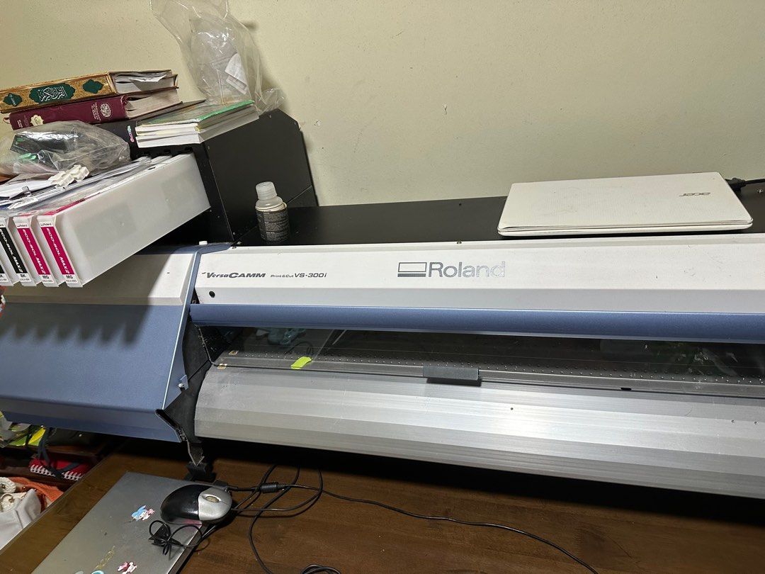 Used Roland Printers Roland Printer Print and Cut Ecosolvent Original Ink, Computers & Tech ...