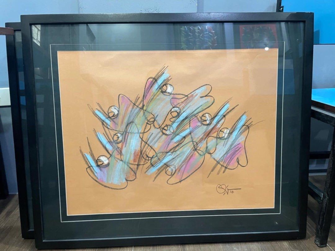 Romulo Olazo (Category: Art & Prints) located in Santa Rosa. Submitted by art.dealer (Listing ID 1328653951, Image 3). Description: FOR TAKE ALL Size: 22"x25" Medium: Pastel Chalks on paper Price: 750k For inquiries Call or text.