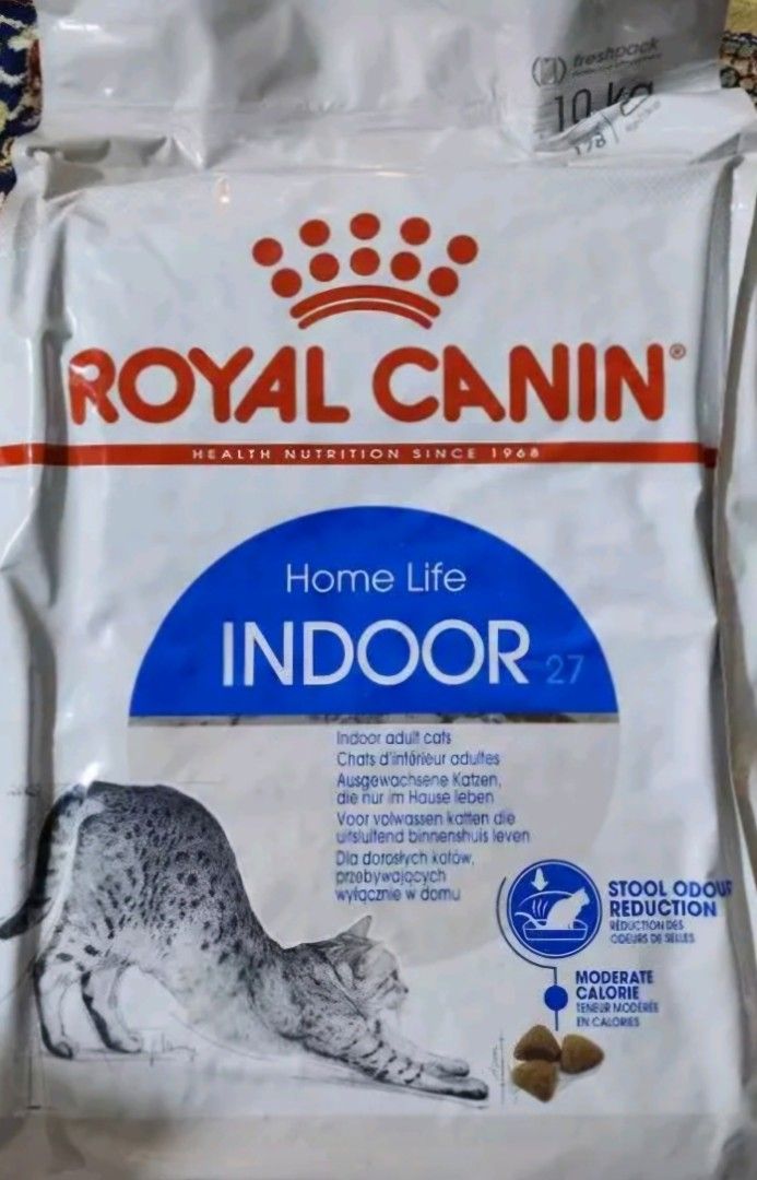Royal canin 27 indoor 10kg on sale