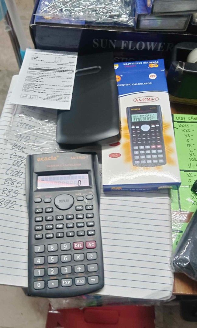 Scientific Calculator with battery ✅ (Category: Stationery & School Supplies) located in Quezon City. Submitted by kutiekath (Listing ID 1328699105, Image 2). Description: .
