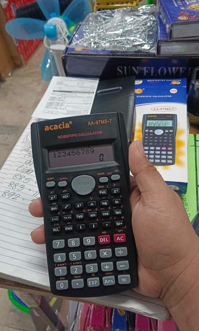 Scientific Calculator with battery ✅ (Category: Stationery & School Supplies) located in Quezon City. Submitted by kutiekath (Listing ID 1328699105, Image 1). Description: .