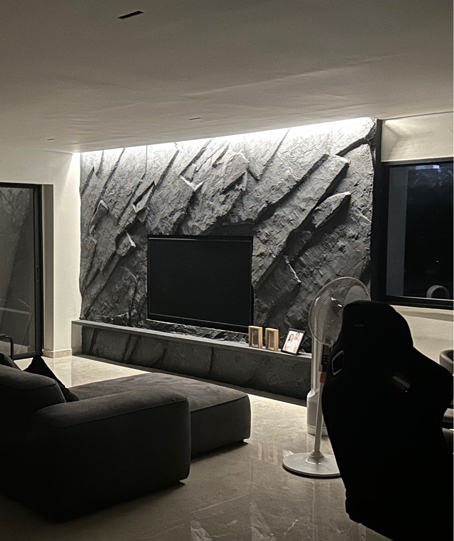 Stone feature wall / wall panel / PU wall / wall design 62863076366211111