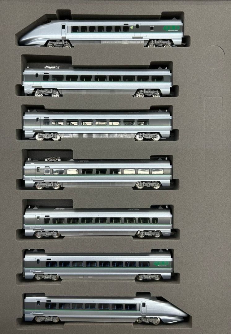 Tomix 400系山形新幹線つばさ登場時塗装7両98864 火車山手線新幹線國鐵近鐵私鐵名鐵貨物路面電車N比例1/150 1:150  機頭火車頭機関車JR JNR