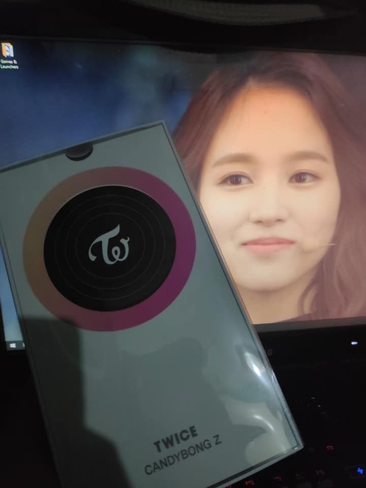 TWICE - CANDYBONG Z (Category: K-Wave Merchandise) located in Quezon City. Submitted by dfntlymybe (Listing ID 1328635567, Image 2). Description: Official merch. Displayed only and tested. Still complete accessories and box in almost new condition. Can provide more picture upon request. Preferred mode of payment - BPI Mobile Transfer, or GCash Shipping method - Grab, Lalamove, or Angkas padala Note: Shipping will be shouldered by the buyer Meetup