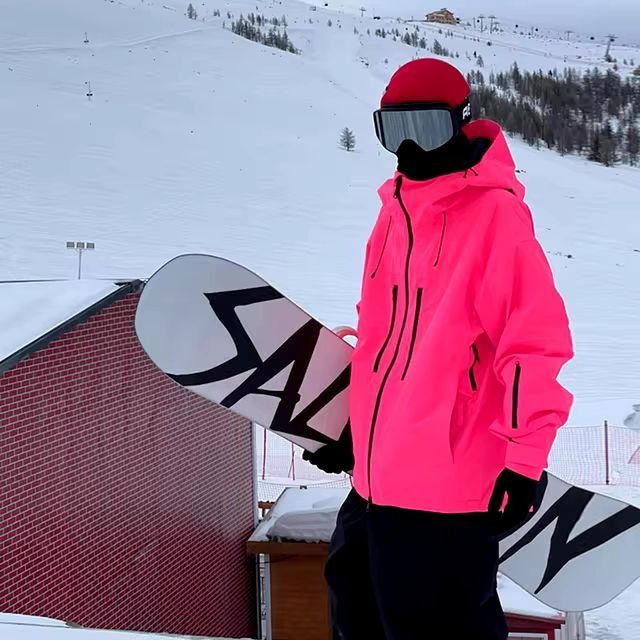 Pink snowboard jacket mens new arrivals
