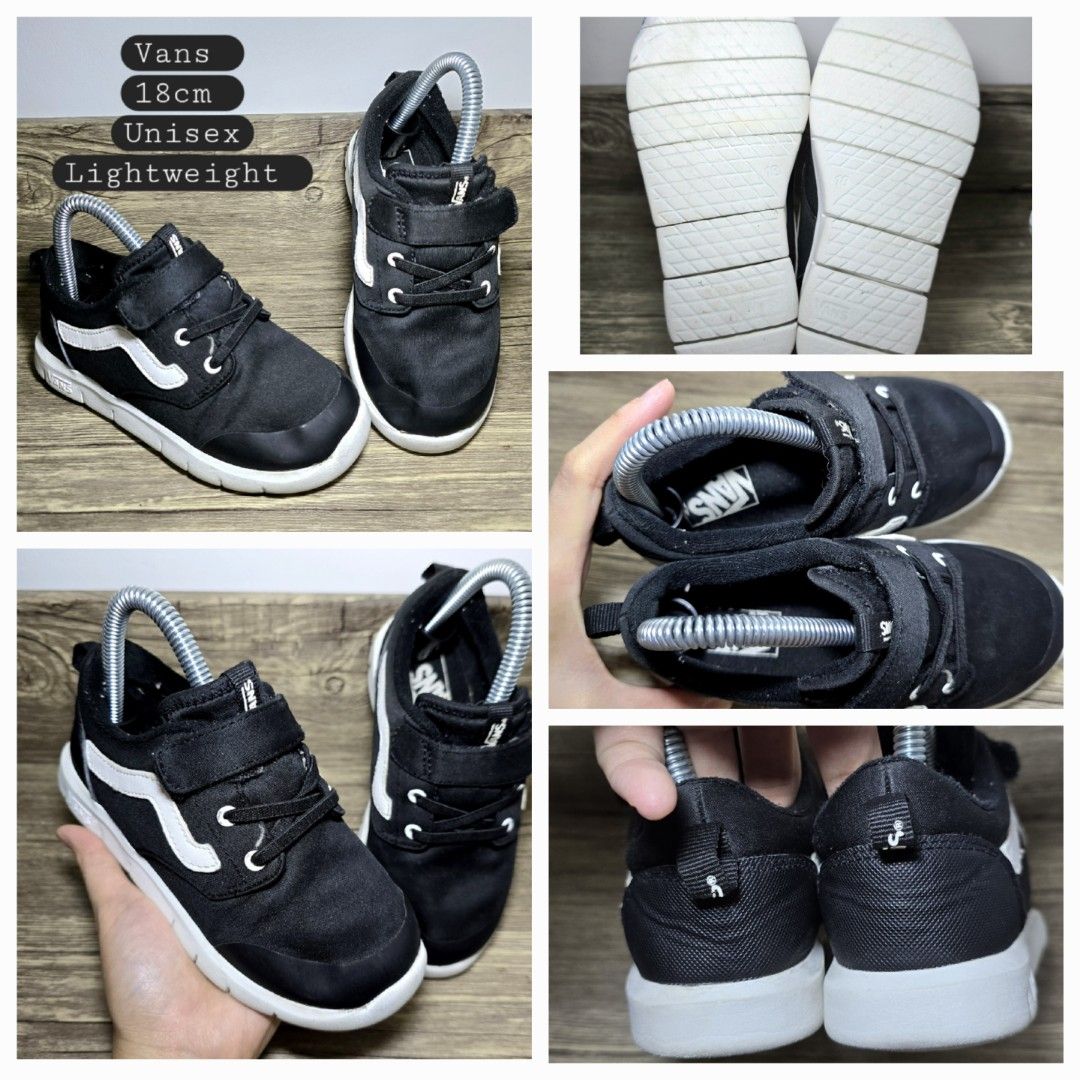 Kids black gym shoes top