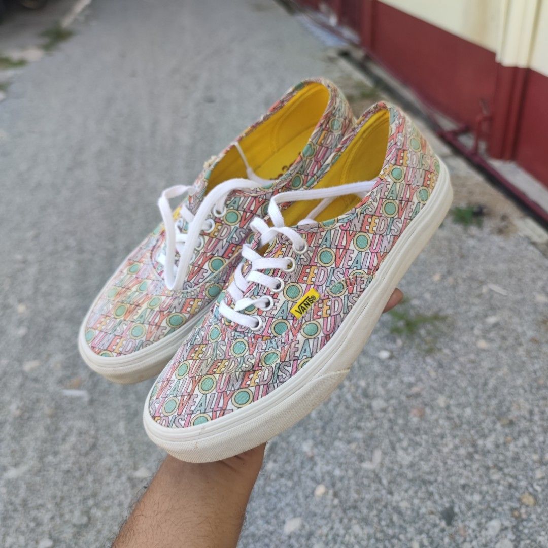 VANS x THE BEATLES YELLOW SUBMARINE 6UK 7US Men s Fashion Footwear Sneakers on Carousell