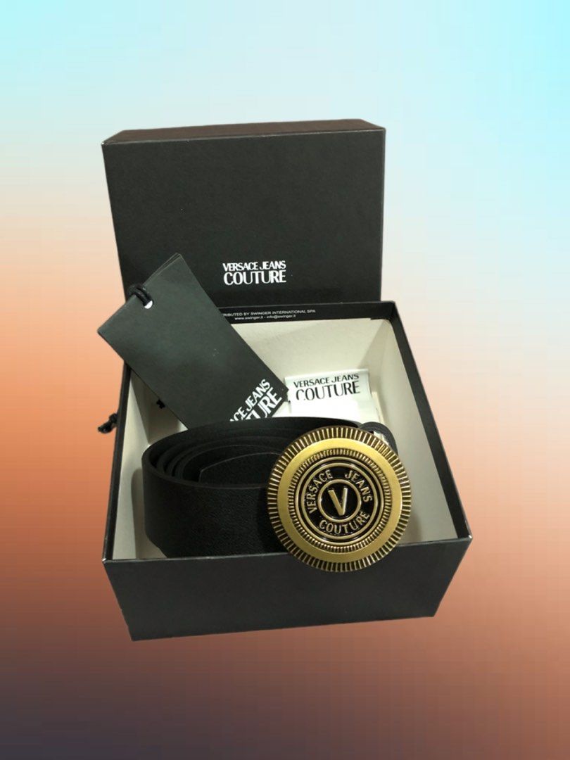 Versace jeans belt mens discount