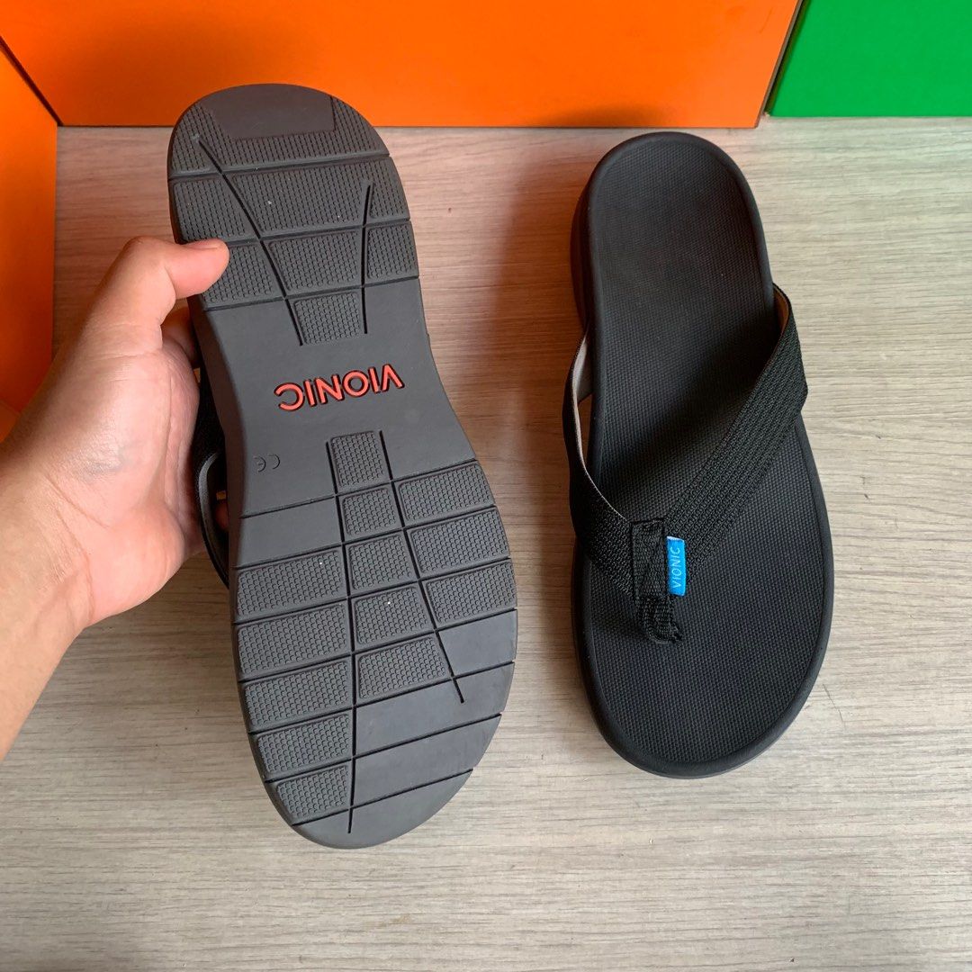 Vionic sandal men’s black size 43 - Main Image