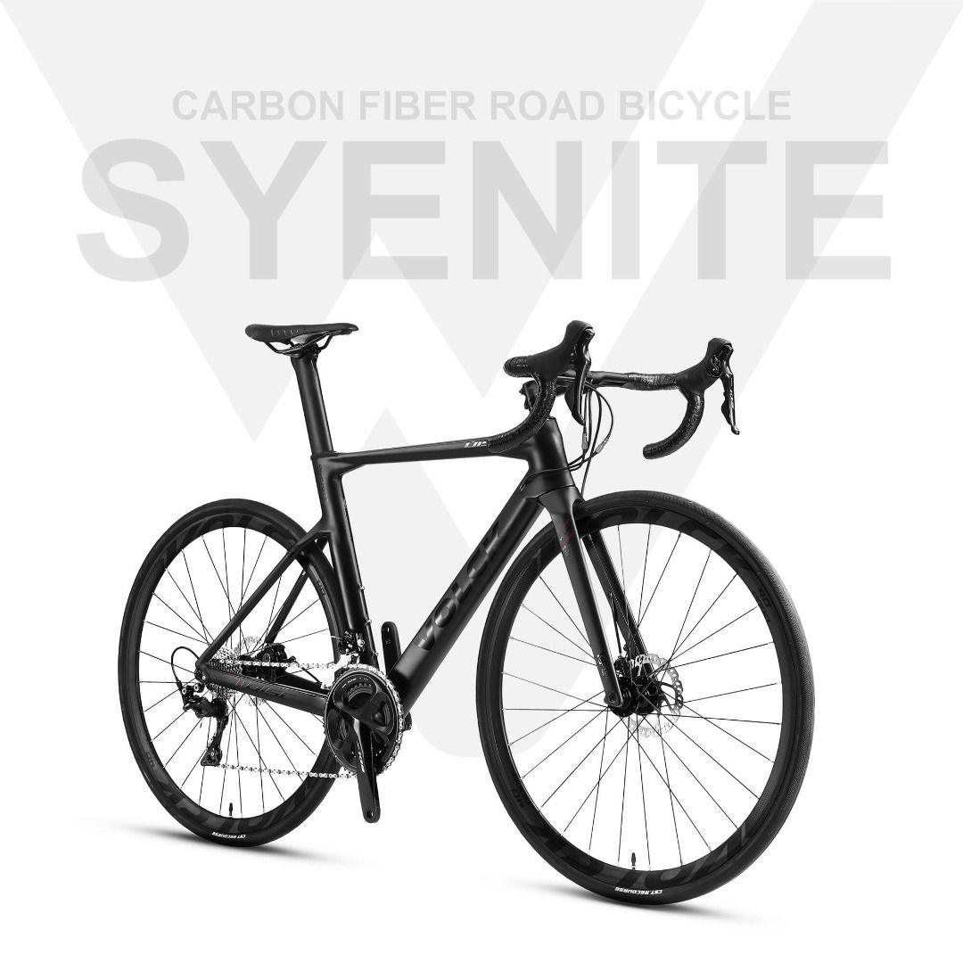 Volck Syenite Carbon Fiber Road Bike Shimano 105 R7000 Hydraulic Disc Brake Free Shipping Assemble 5 Years Warranty Sports Equipment Bicycles Parts Bicycles on Carousell