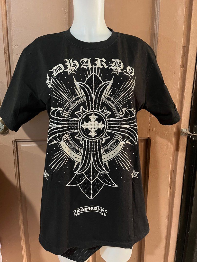 X Edhardy Shirt from ukay bale (Category: Tshirts & Polo Shirts ) located in Rodriguez. Submitted by lysf_oshop (Listing ID 1328662166, Image 1). Description: Size Details: L-28 W-21 Manage your expectations po at from ukay bale po ang item..
