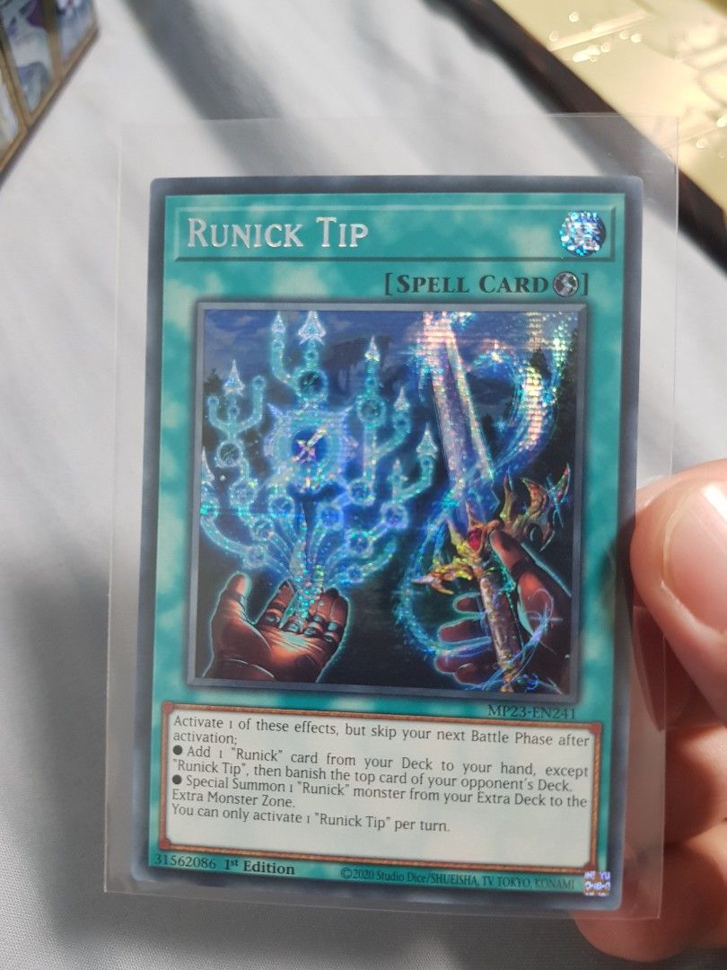 yugioh card shops in sacramento MP23-EN243 - Runick Destruction - Ultra Rare - Quick-Play Spell main image 0