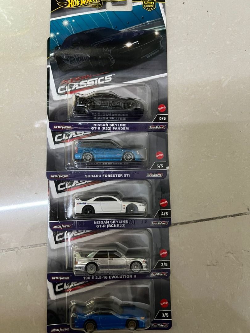 Hotwheels Premium Nissan Skyline GT-R (R32) Pandem (Neu und originalverpackt) in