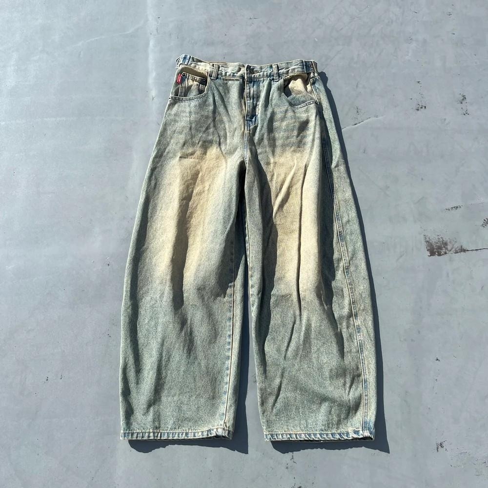 Heisei Logo Buggy Ballon Denim Pants – YZ