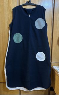 泰國 拼布 棉麻料 連身裙 onepiece 文青 全新 購自泰國64239068209667110