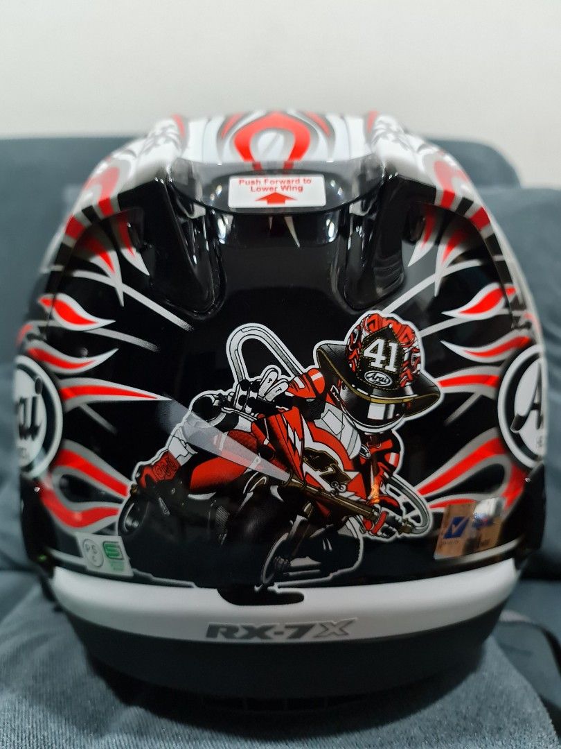 （新品未使用）Arai RX-7X haga 61-62 Arai RX-7X RADICAL Full Face Helmet Corsair-X Black XL:61