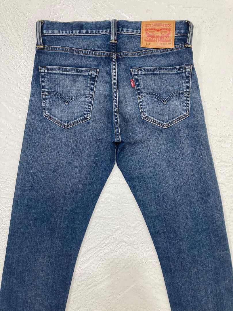 Levis 511 reflective selvedge top