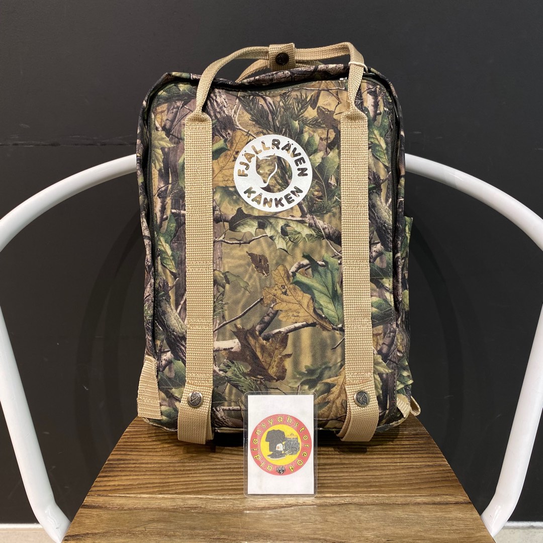 Backpack Fjallraven Kanken Camo Barang Mewah Tas Dompet di Carousell
