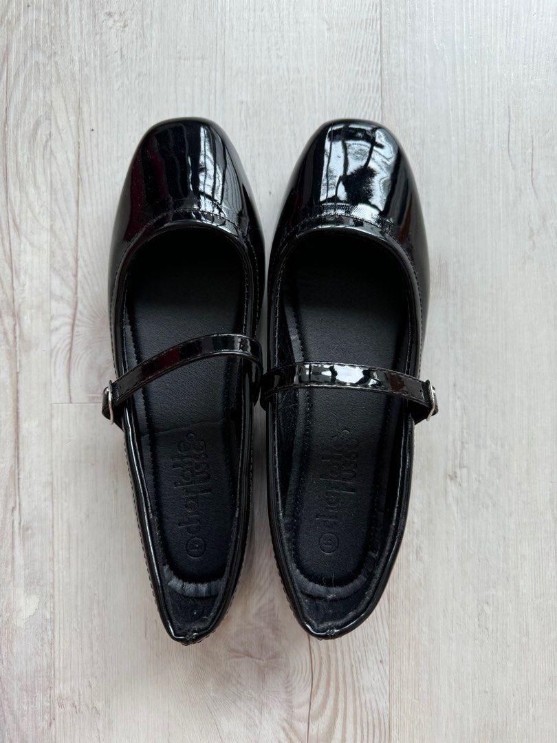 BN black mary jane flats charlotte russe