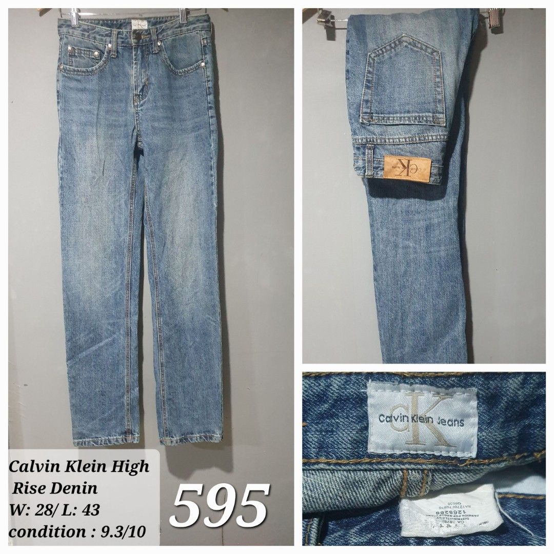 Vintage calvin klein high waisted jeans outlet