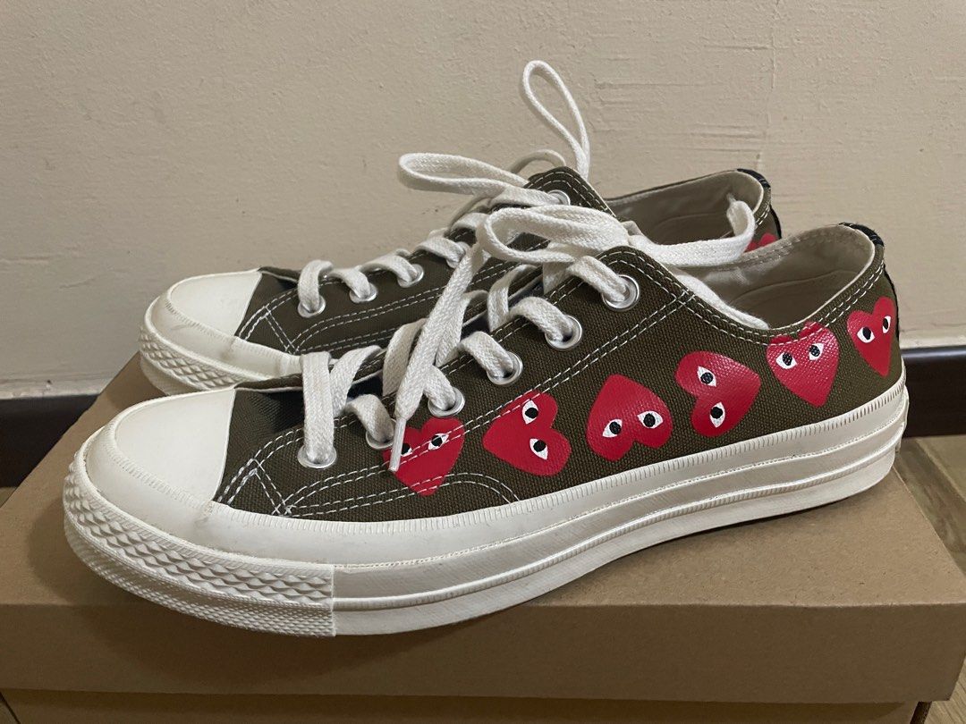 CDG X Converse Chuck 70 Multi hearts