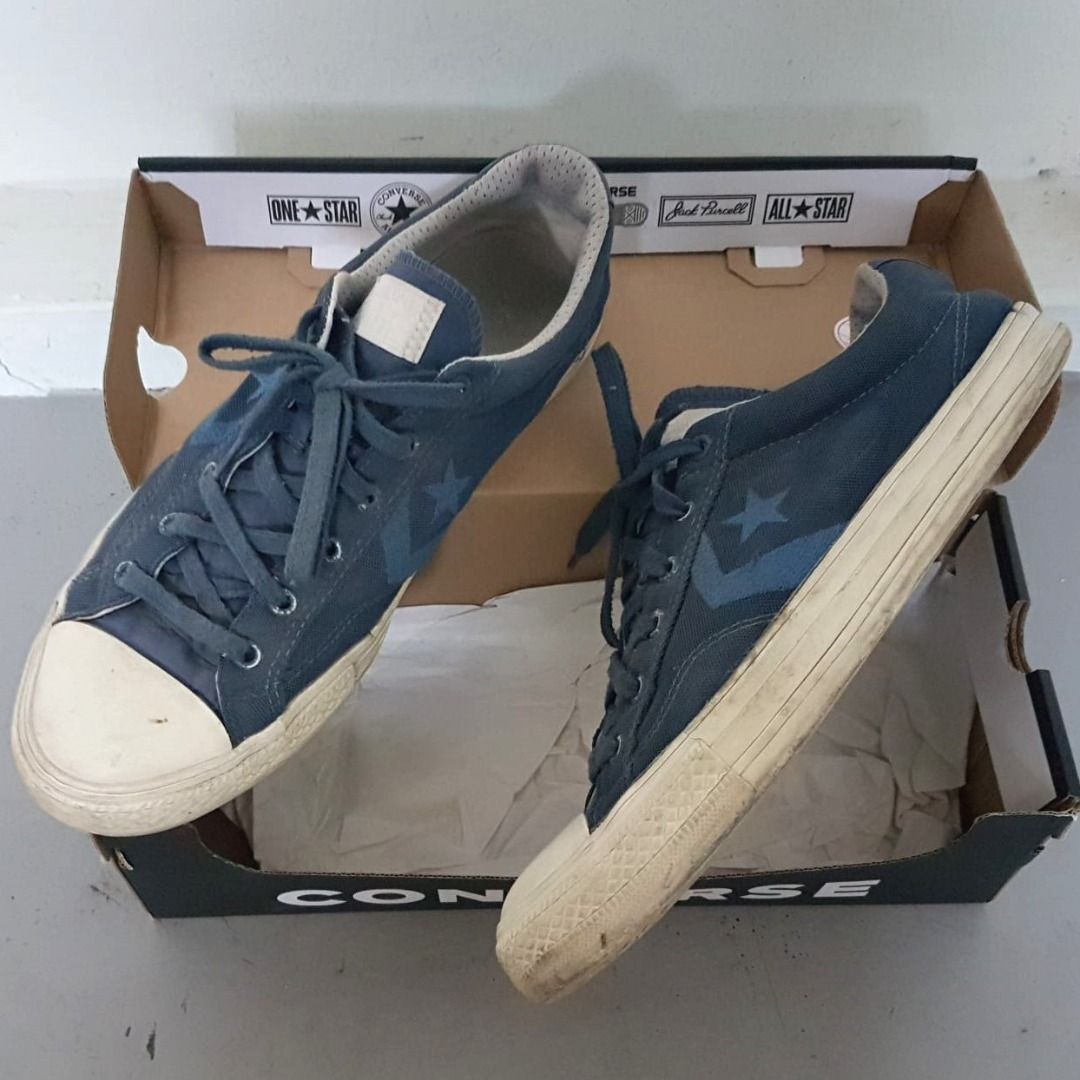 Converse All Star Designer Sneakers US 10 EU 43 CM 28.5 Canvas Shoes Original Footwear Timeless Classic Retro Style Active Lifestyle BMX