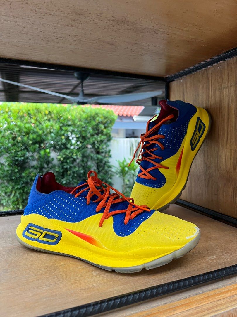 Curry 4 Low NBA Jam Men s Fashion Footwear Sneakers on Carousell