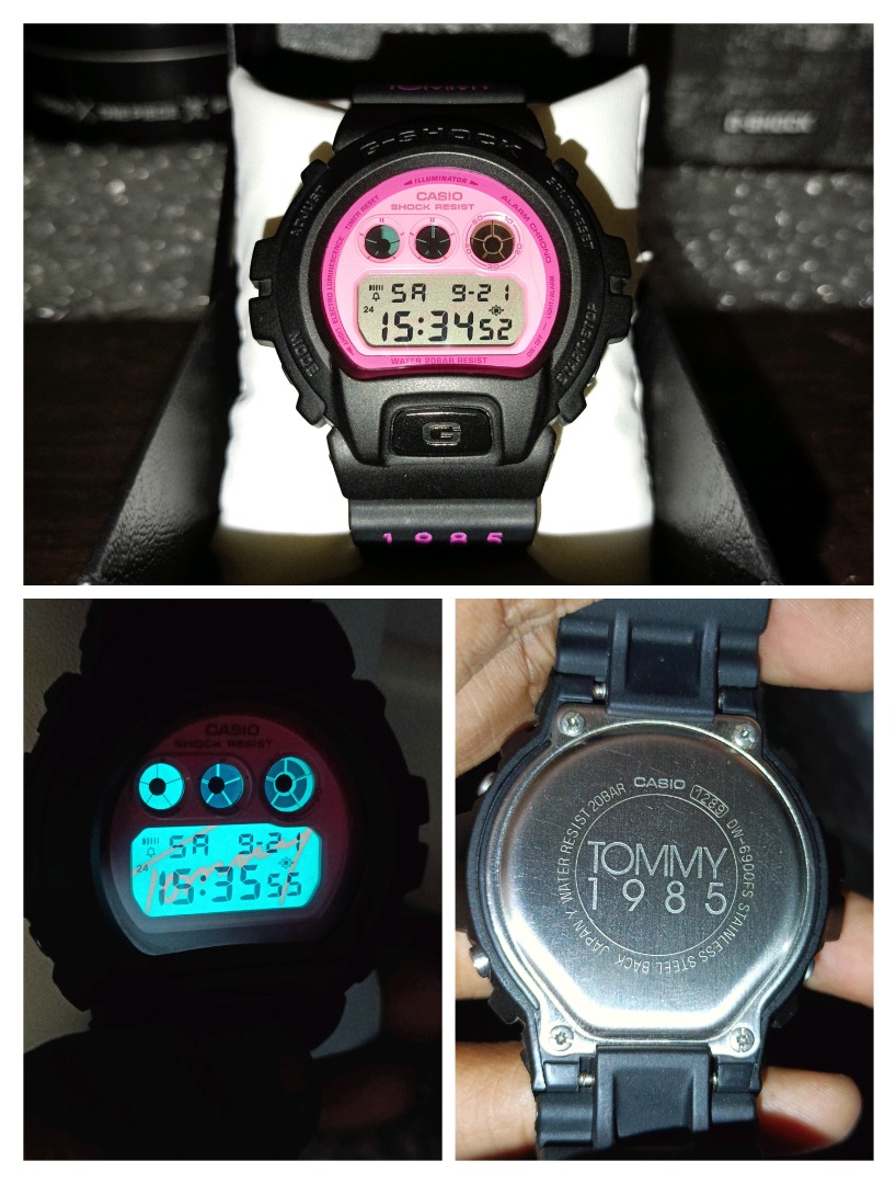 DW6900 Tommy Hilfiger Black Pink Men s Fashion Watches Accessories Watches on Carousell
