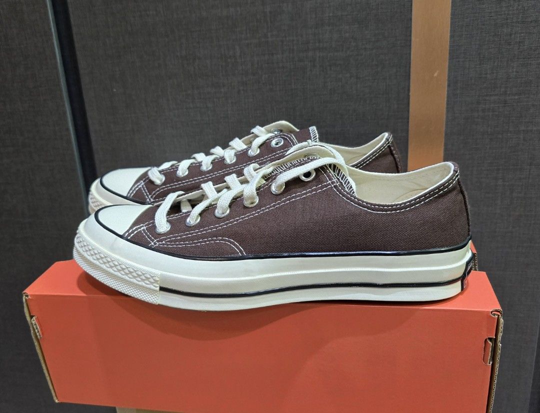EU 41.5 Converse Men s Chuck 70 Low Sneakers Dark Root