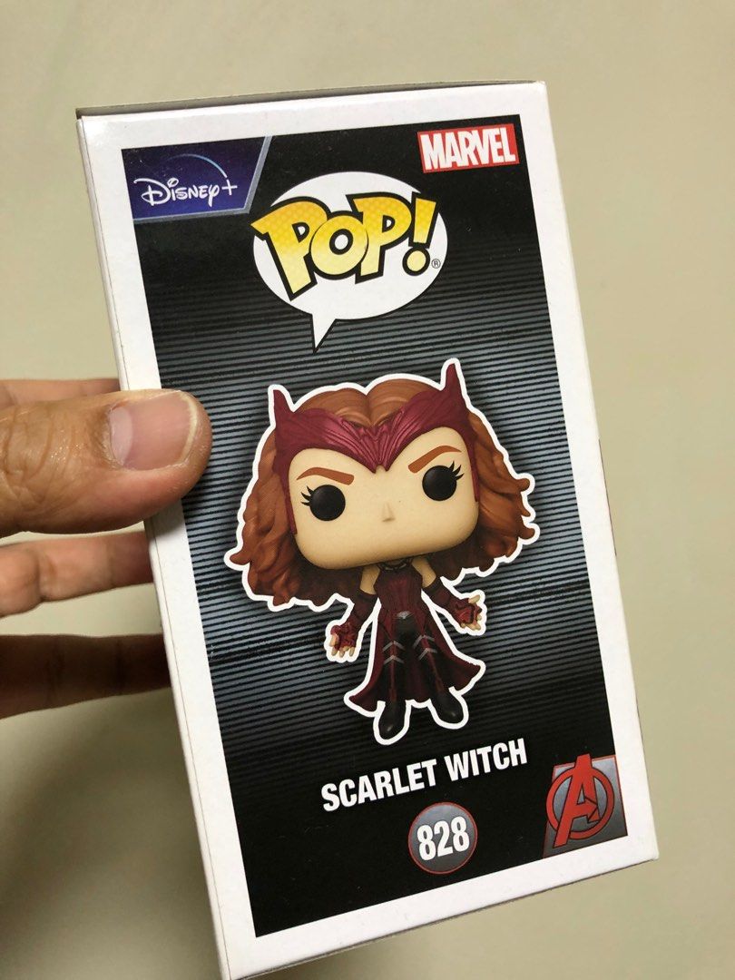 Funko Pop Scarlet Witch 828 Hot Topic Exclusive (NEW - unopened) (Category: Designer & Blind Box Toys) located in Mandaluyong City. Submitted by larius (Listing ID 1331870594, Image 2). Description: Never opened. RFS: quitting Pops Meetups preferred so the box can stay undamaged..
