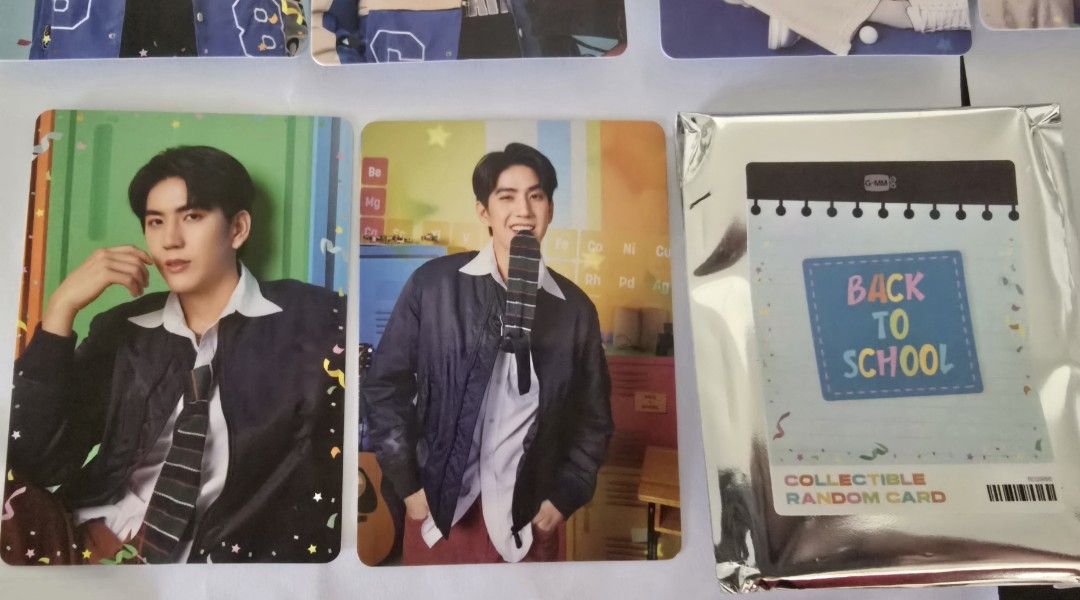 GMMTV 書展泰星小卡Back to School Collectable Random Card
