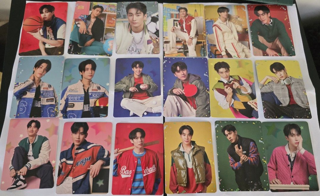 GMMTV 書展泰星小卡Back to School Collectable Random Card