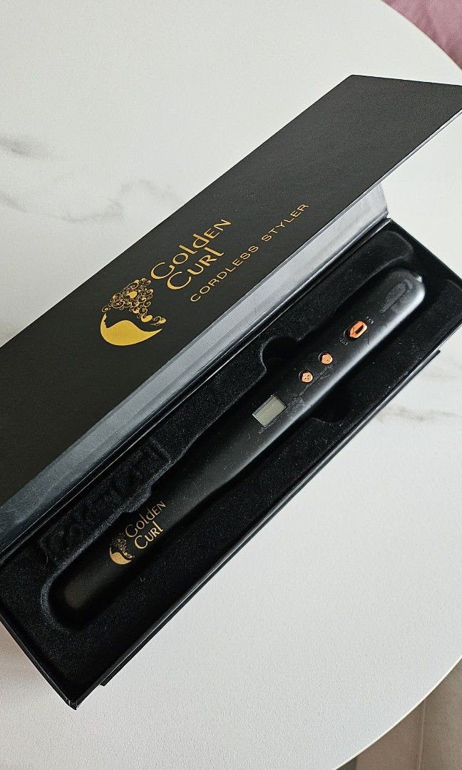 Golden Curl Cordless Styler
