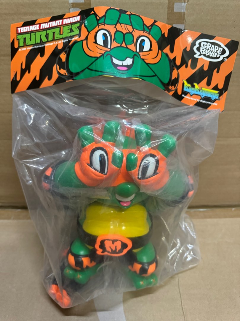 GRAPE BRAIN x BigBoystoys TURTLES ワンフェス ソフビ フィギュ