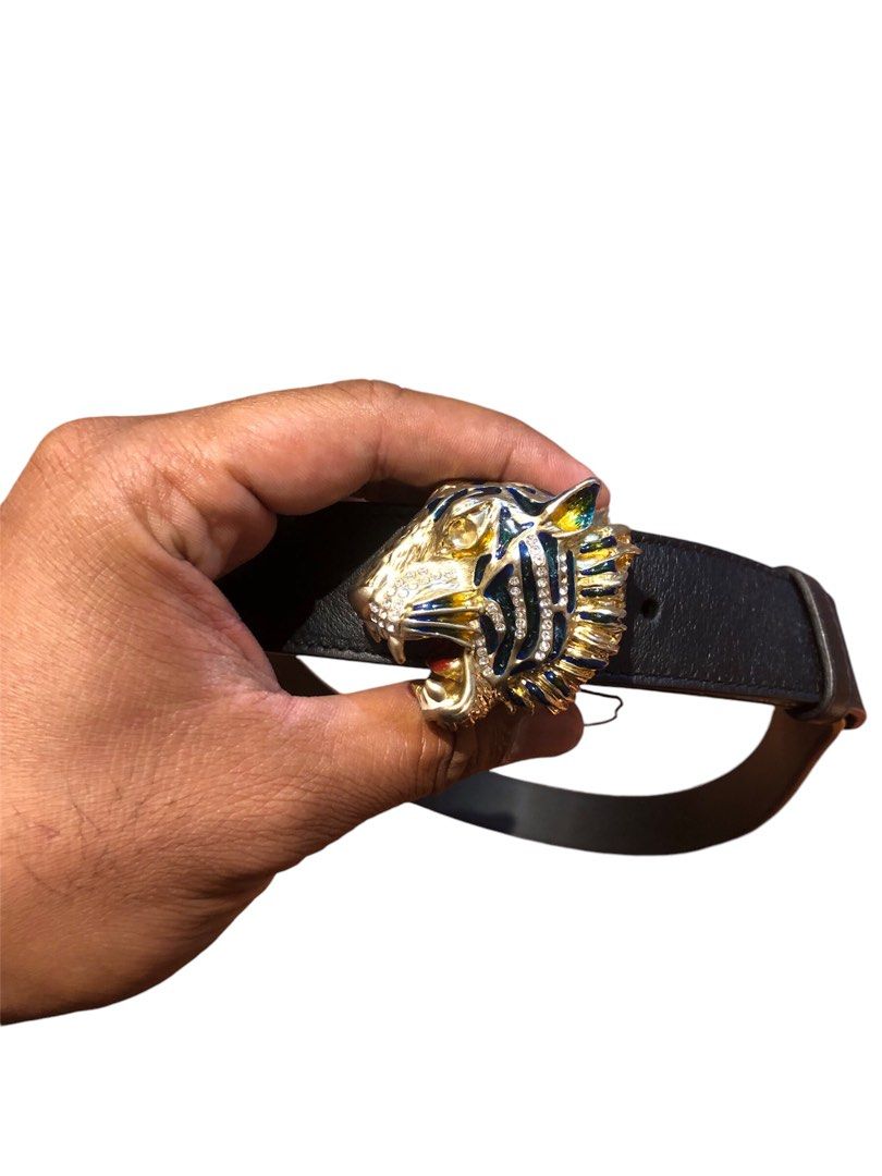 Gucci belt tiger head cheap