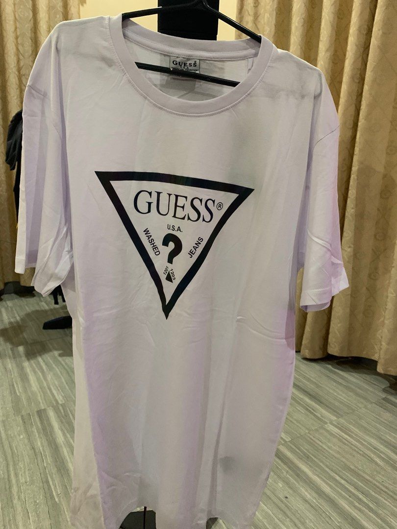 Guess reflective shirt discount