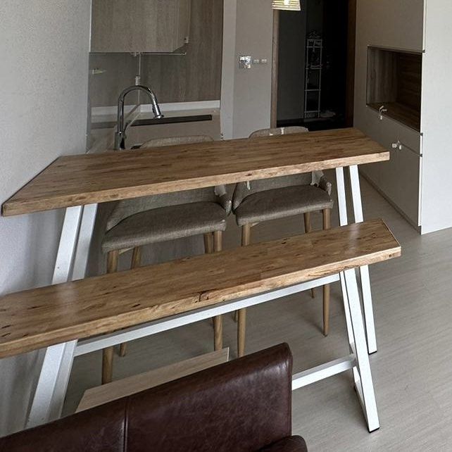 High Chair Bench and High Dining Table