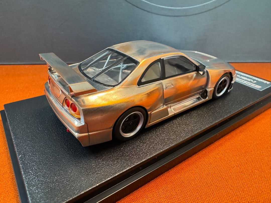 HPI RACING 49th SHIZUOKA HOBBY SHOW 2010 8161 1:43 NISMO GT-R LM (Metal  polish model), 興趣及遊戲, 玩具& 遊戲類- Carousell
