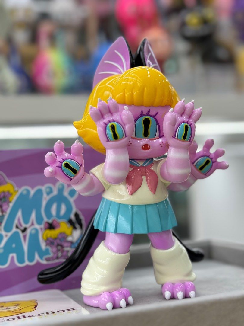 GRAPE BRAIN ABAO Momochan モモちゃん In Stock] Grape Brain x Abao Momochan “Cheshire Cat” (Signed by