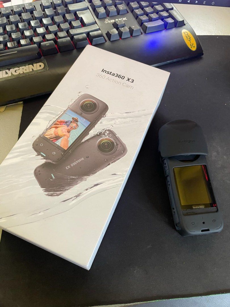 Insta 360 (Category: Cameras) located in Cabanatuan. Submitted by hithere000 (Listing ID 1331867389, Image 3). Description: Accessories included.