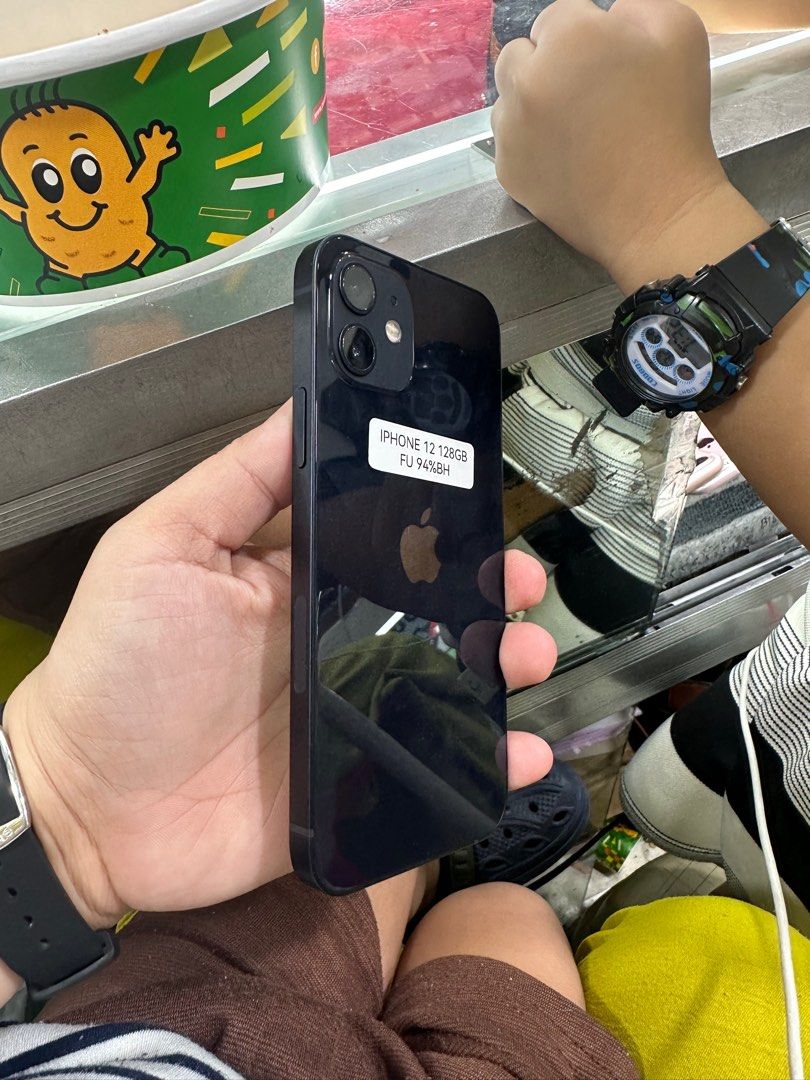 Iphone 12 128gb 94% batt FU (Category: iPhone 12 Series) located in San Juan City. Submitted by javedsgadgetshop (Listing ID 1331892128, Image 3). Description: OPEN FOR INSTALLMENT VIA CREDIT CARD/GGIVES/SPAY/BILLEASE & SWAP/TRADE-IN! BUY AND SELL! Quick Specs : Iphone 12 •128gb •NTC Variant •94% batt health •Factory Unlock •95% Smoothness •No hidden issue | No Repaired •100% Authentic | Not Refurbished •w/ OEM Charger & store warranty ❣️ - seria