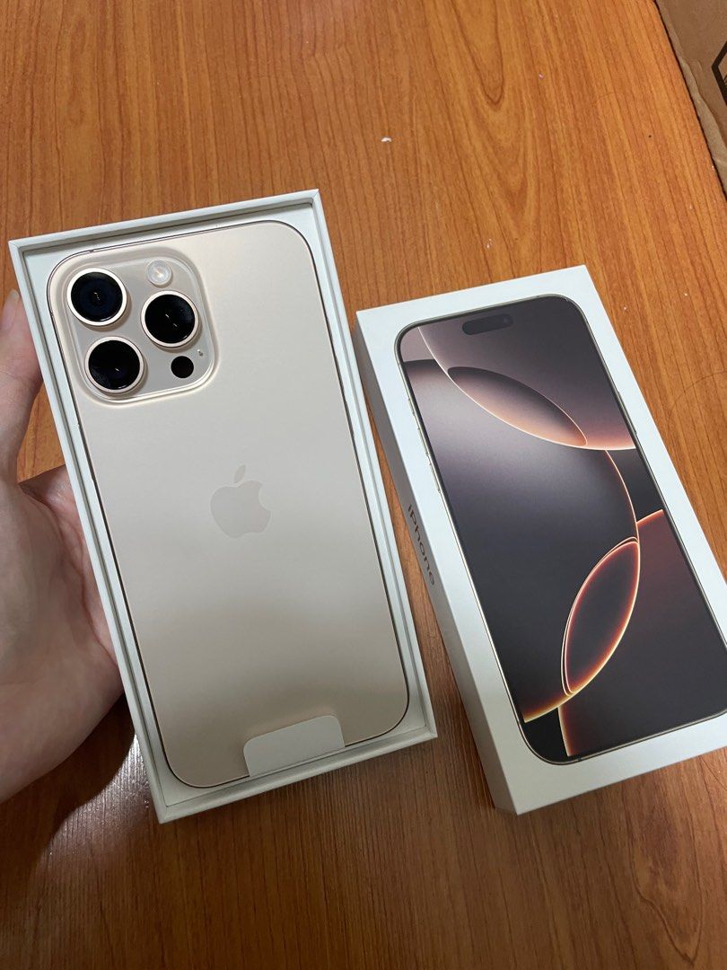 iPhone 16 Pro Max Desert Titanium 256GB, Mobile Phones & Gadgets